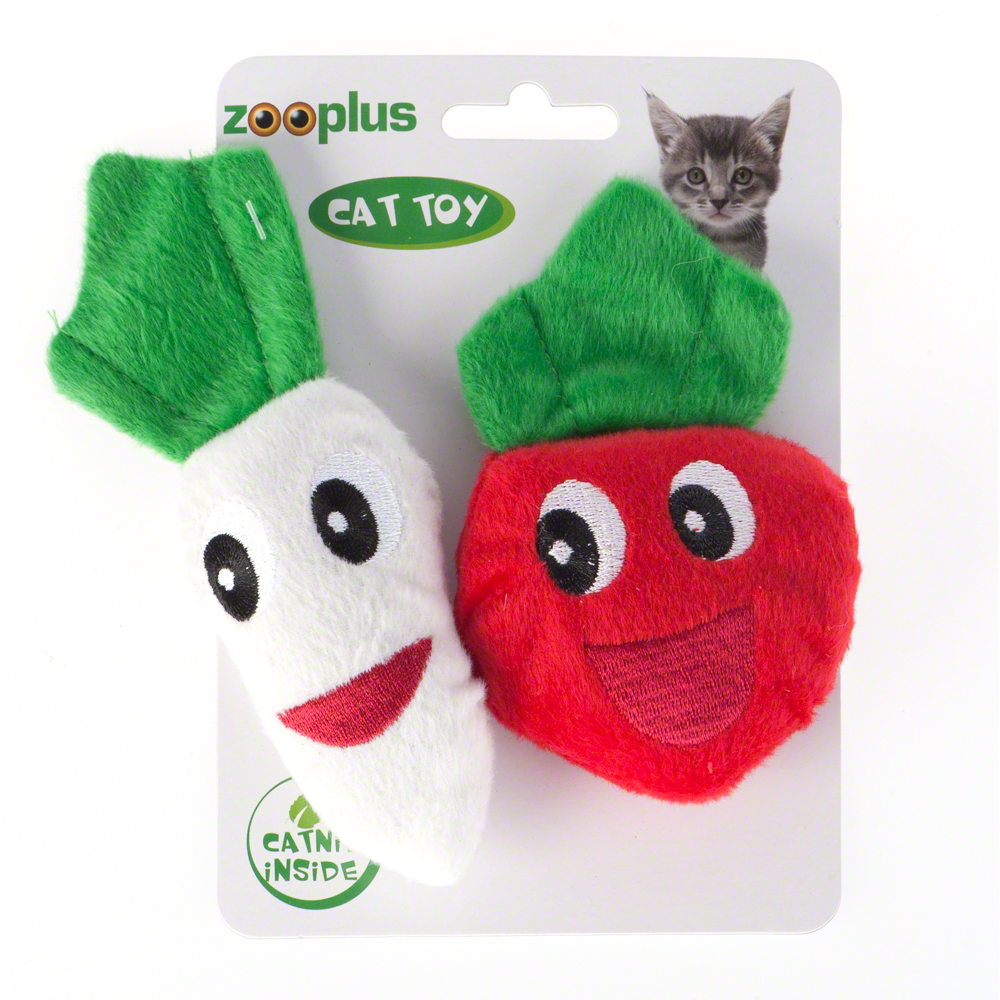 foto del prodotto gioco verdure con catnip 2 pz