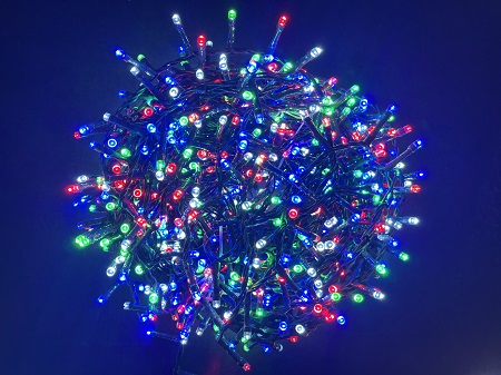 foto del prodotto giocoplast mini luci 1500 led multicolor