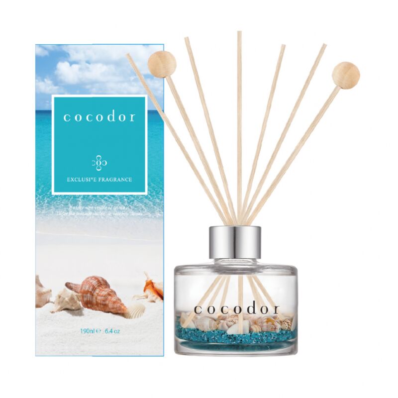 foto del prodotto giocoplast natale - diffusore a bastoncini aqua 190ml - pure cotton cocodor