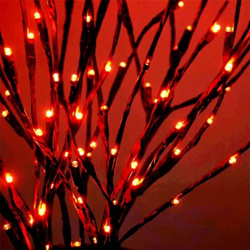 foto del prodotto giocoplast natale ramo led giocoplast 70 luci da 130cm arancione 14309630