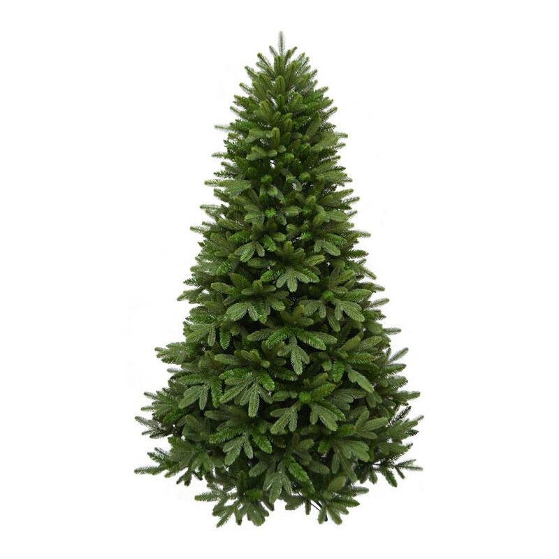foto del prodotto giordanoshop - albero di natale artificiale 240 cm 84 rami acero del gargano verde