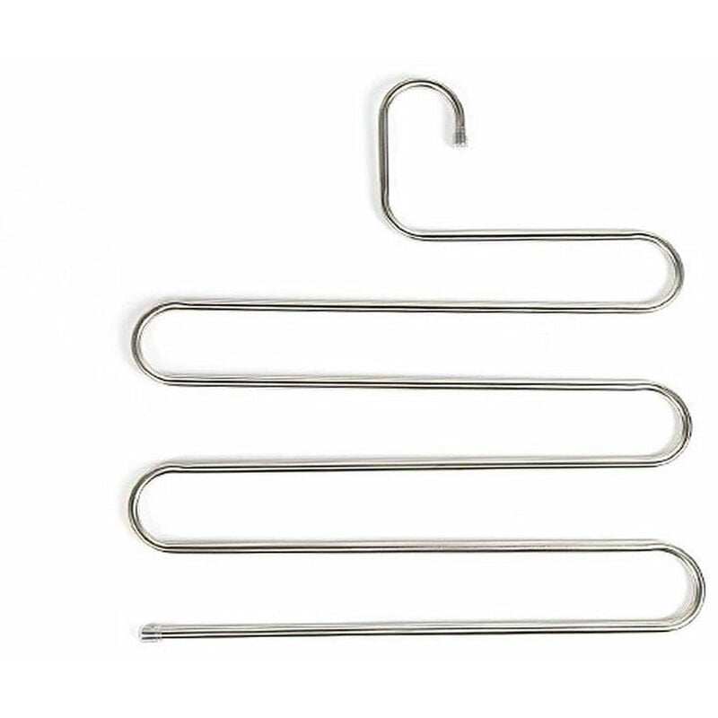 foto del prodotto giordanoshop appendino gruccia 5 livelli organizer per vestiti salvaspazio