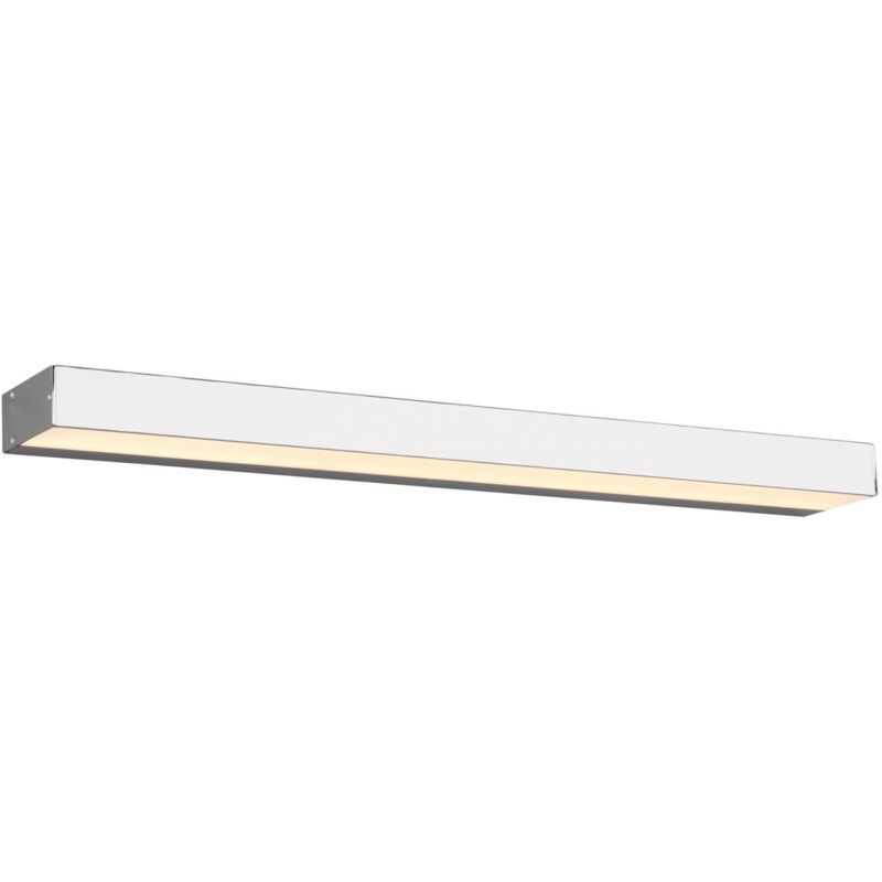 foto del prodotto giordanoshop applique da interno a led in alluminio cromo