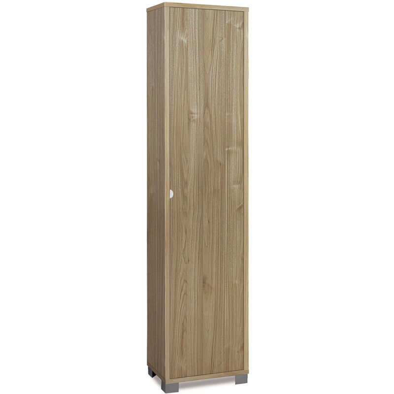 foto del prodotto giordanoshop armadio 1 anta 43x190x29 cm noce stelvio