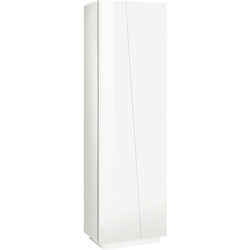 foto del prodotto giordanoshop armadio 2 ante 60x38x199,7 cm vega bianco lucido
