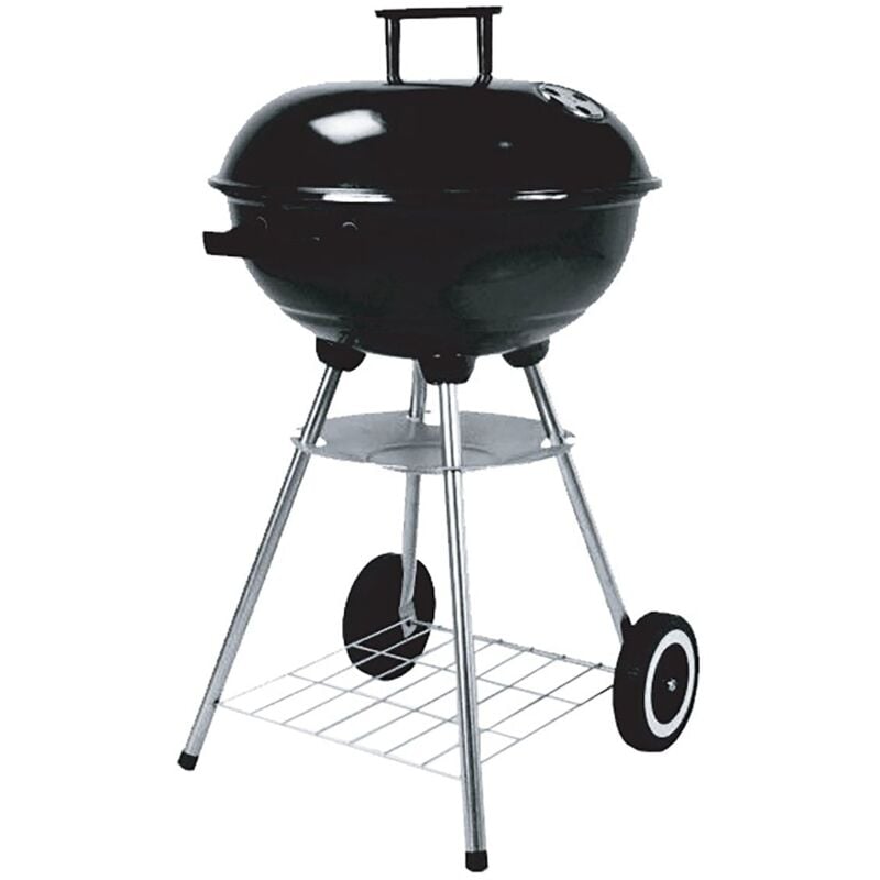 foto del prodotto giordanoshop barbecue a carbonella texas 44 cm nero