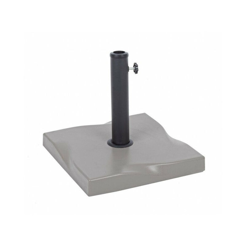 foto del prodotto giordanoshop base ombrellone 35 a 48 quadrato salonicco caff 20 kg in cemento