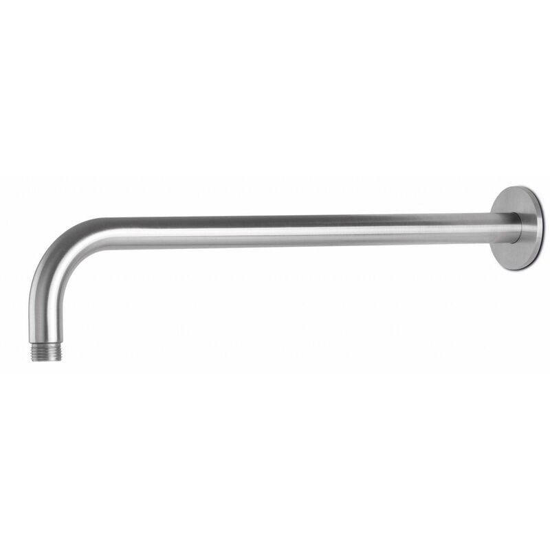 foto del prodotto giordanoshop braccio soffione doccia tondo 40 cm in acciaio inox satinato nilo