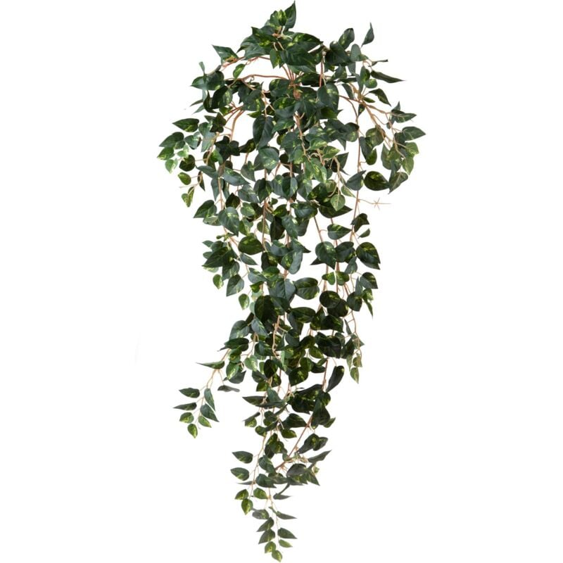 foto del prodotto giordanoshop cadente mini potus artificiale con 498 foglie h90 cm verde