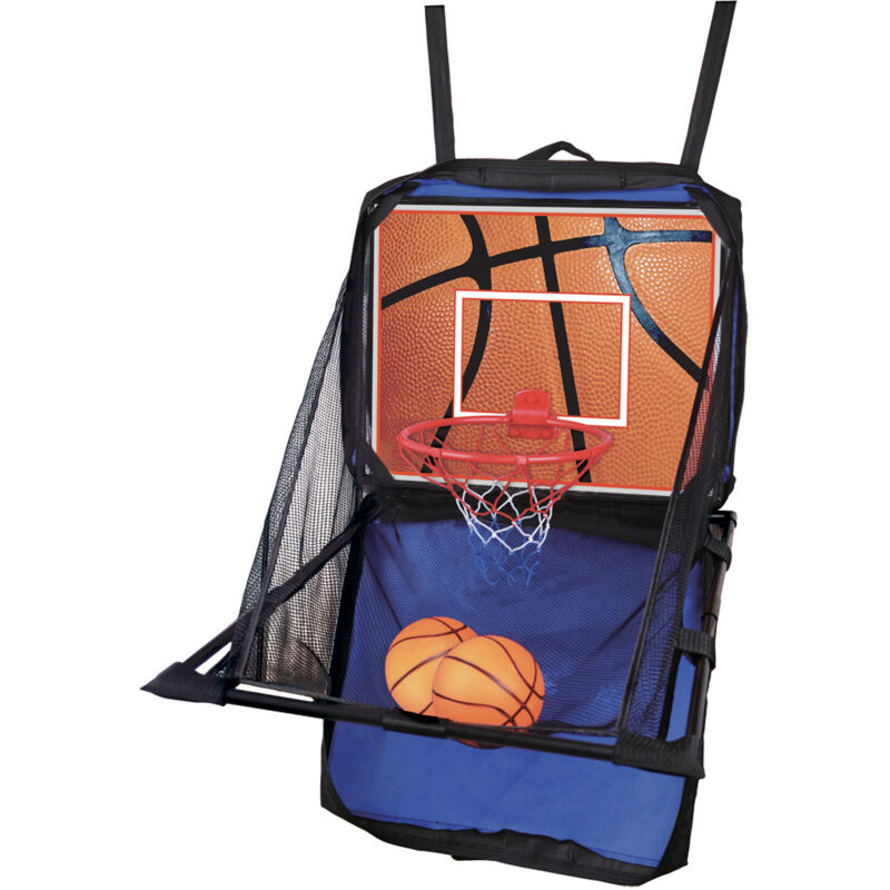 foto del prodotto giordanoshop canestro da basket 43x37 cm set con valigetta bag smash multicolore