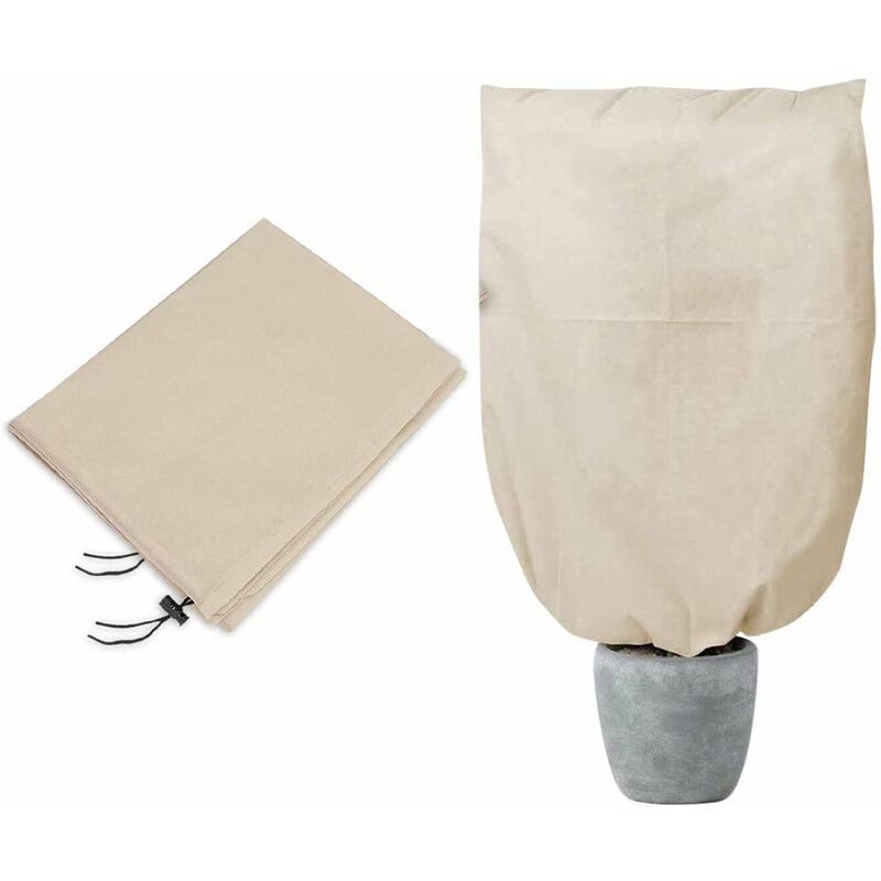 foto del prodotto giordanoshop cappuccio protezione 100x80 cm copri piante esterne antigelo traspirante