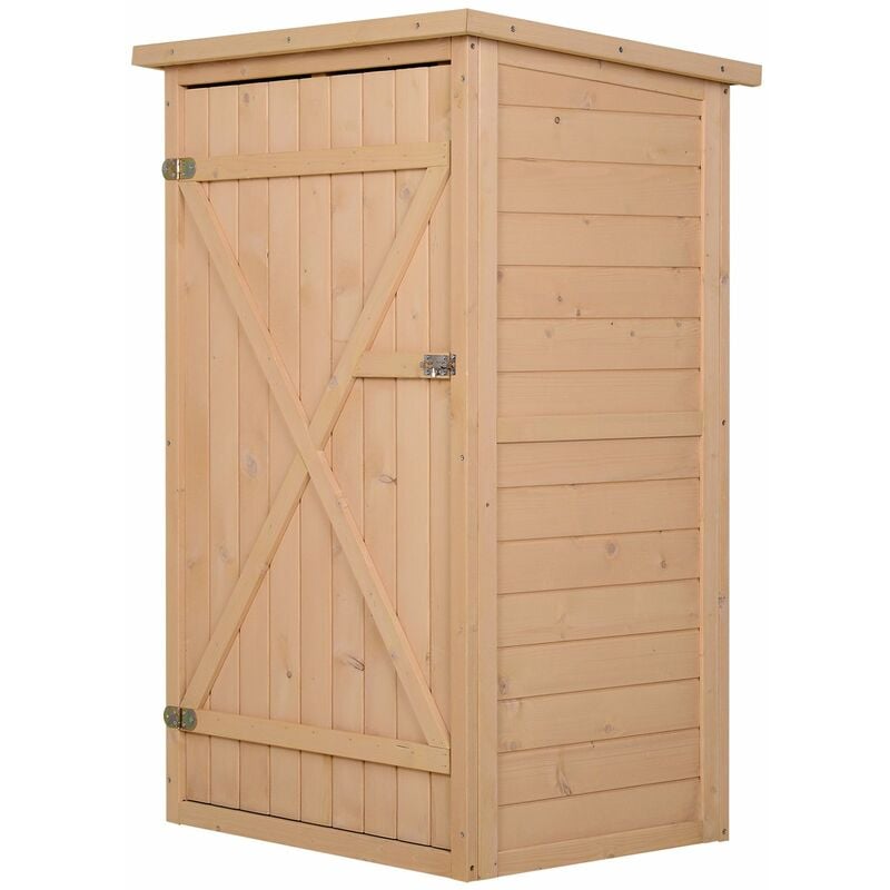 foto del prodotto giordanoshop casetta box da giardino in legno di abete 75x56x115 cm