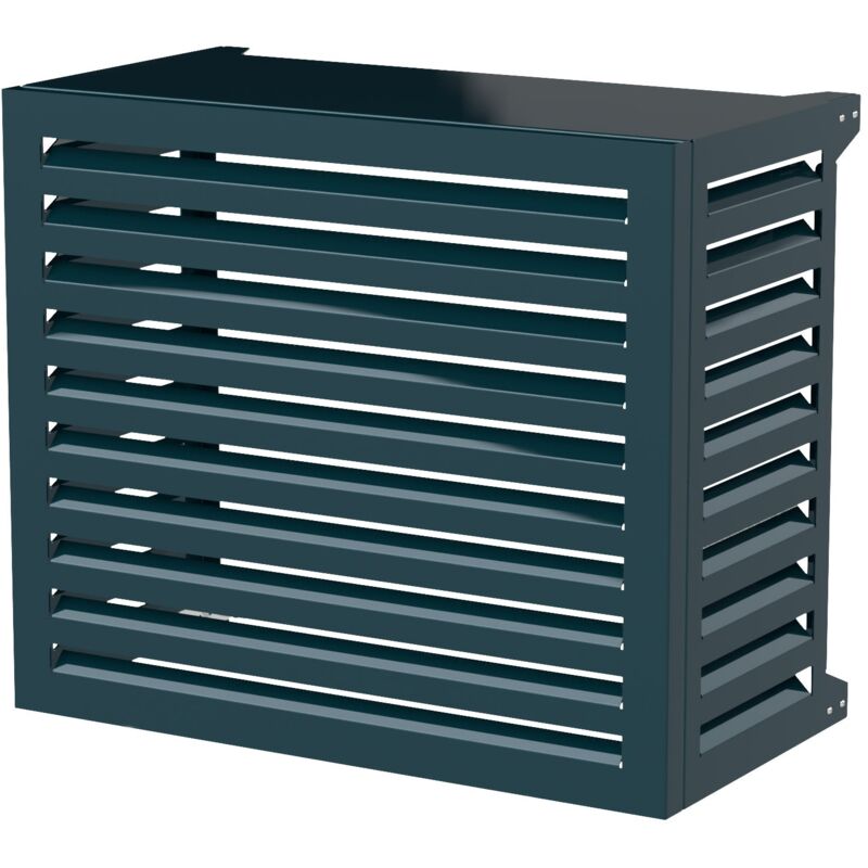foto del prodotto giordanoshop copri condizionatore 100x85x60 cm in alluminio blade m antracite