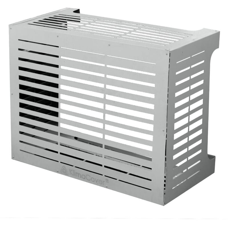 foto del prodotto giordanoshop copri condizionatore 86x44x68 cm in alluminio classic m bianco