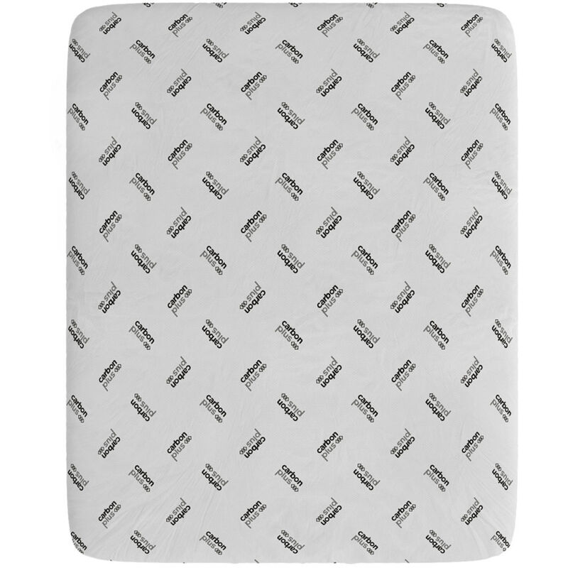 foto del prodotto giordanoshop coprimaterasso elasticizzato matrimoniale in poliestere grigio chiaro