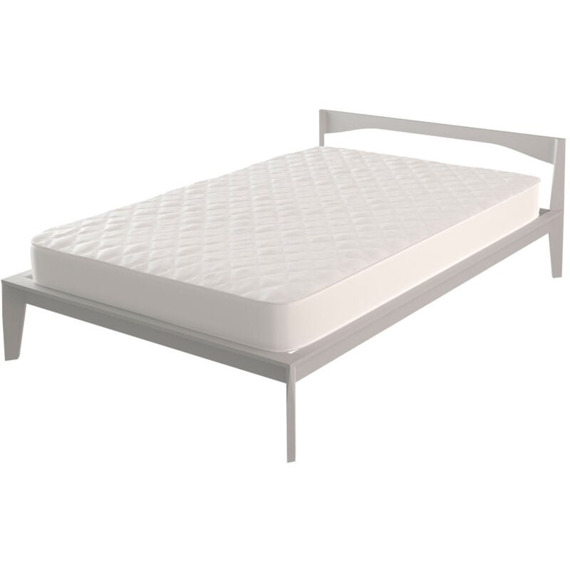 foto del prodotto giordanoshop coprimaterasso impermeabile 1 piazza e mezzo in poliestere 120 gr mq safe bianco