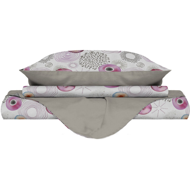 foto del prodotto giordanoshop copripiumino singolo double face con federe stampato morfeo