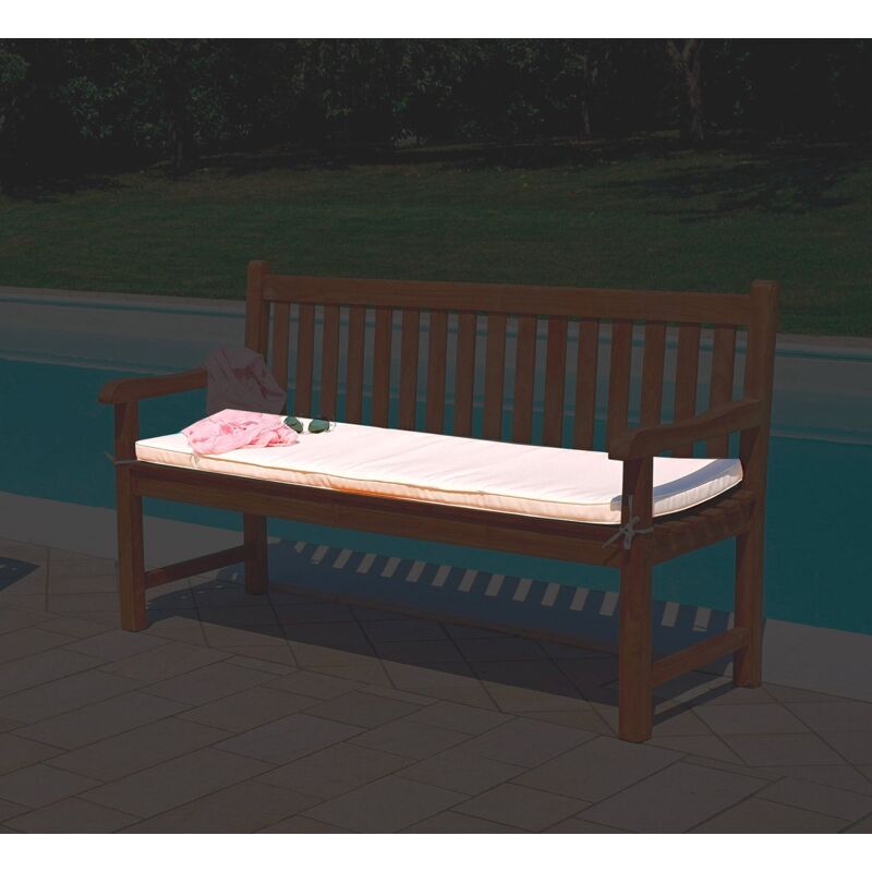 foto del prodotto giordanoshop cuscino per panca da giardino 3 posti lampedusa ecr 