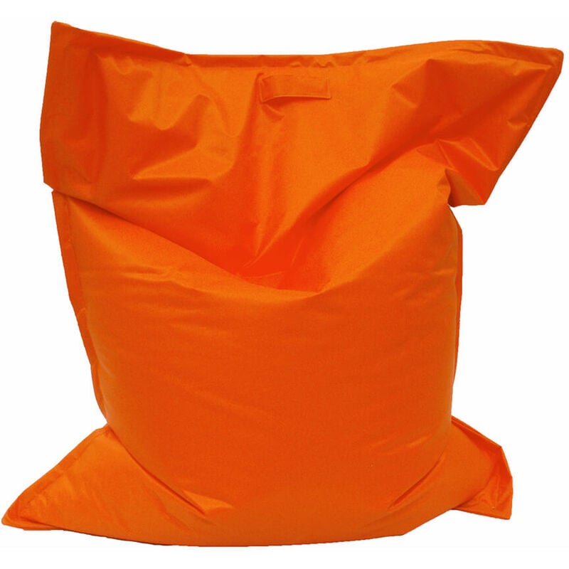 foto del prodotto giordanoshop cuscinone poltrona pouf arancio avalli