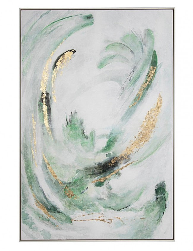foto del prodotto giordanoshop dipinto olio con cornice crown x2p23 82.5x122.5 cm in stampa su tela