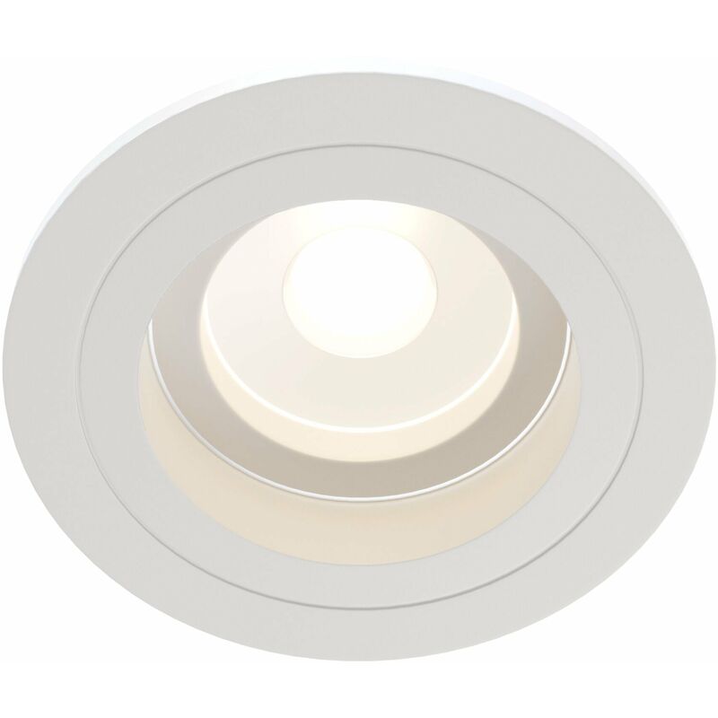 foto del prodotto giordanoshop faretto da incasso downlight in alluminio atom bianco