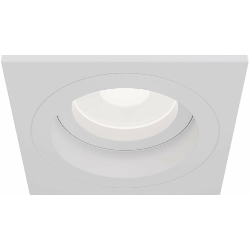 foto del prodotto giordanoshop faretto da incasso downlight in alluminio atom bianco