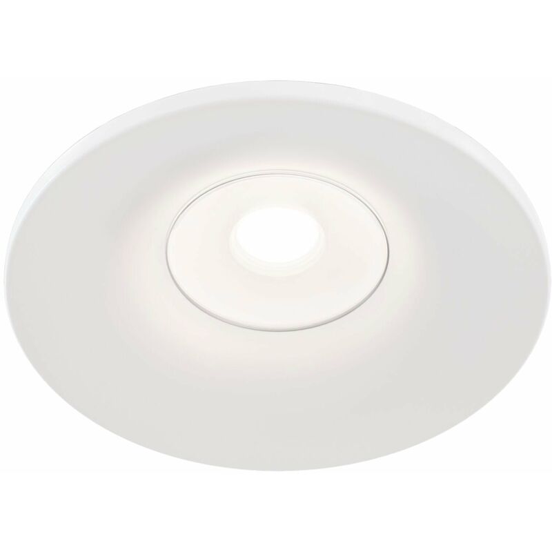 foto del prodotto giordanoshop faretto da incasso downlight in alluminio barret bianco