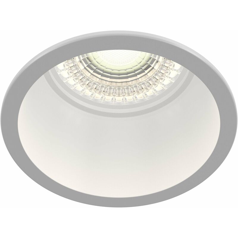 foto del prodotto giordanoshop faretto da incasso downlight in alluminio reif bianco