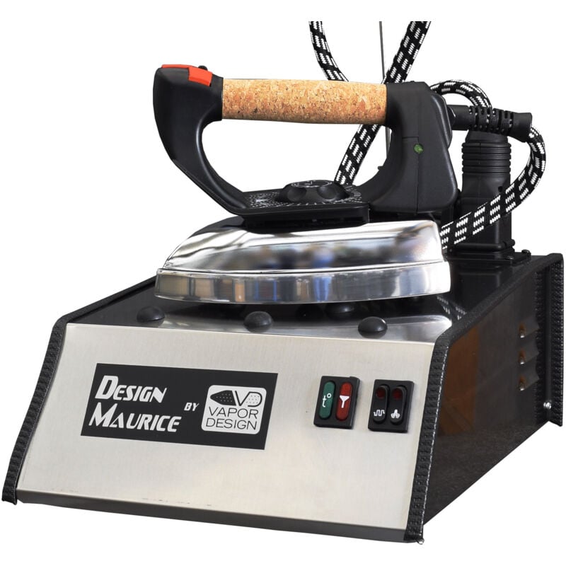 foto del prodotto giordanoshop ferro da stiro con caldaia 1,5 litri 1000w a ricarica continua vapor design maurice