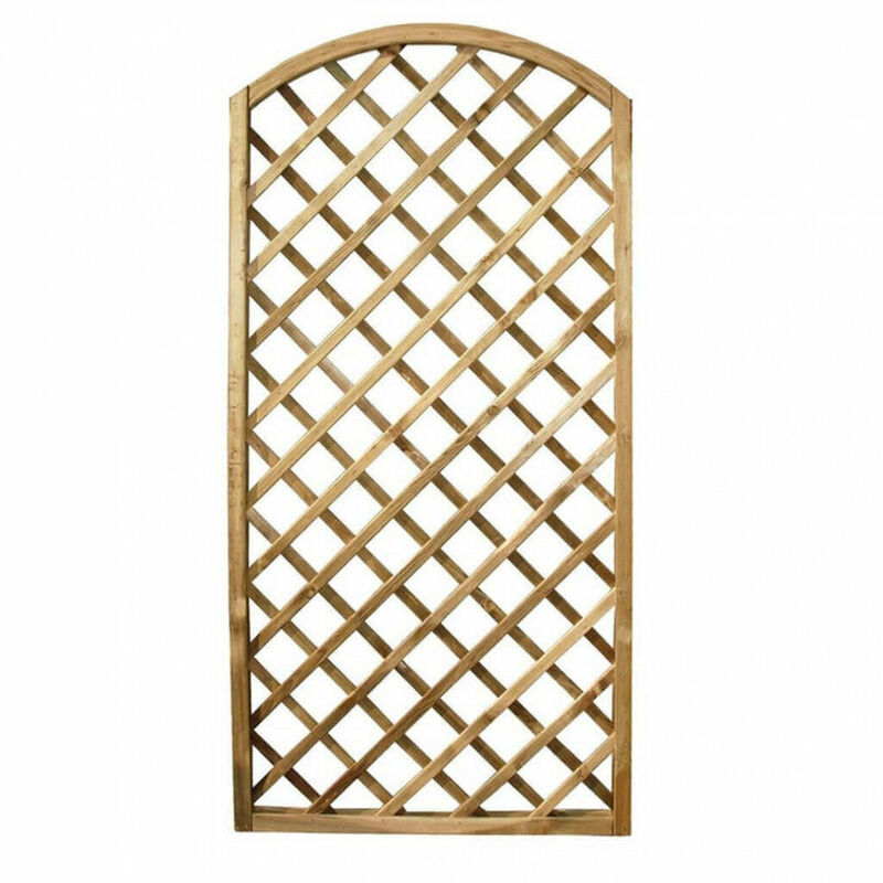 foto del prodotto giordanoshop griglia arco da giardino 90x180 cm in legno