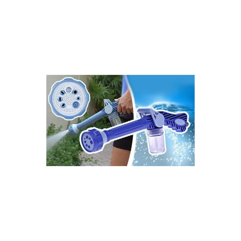 foto del prodotto giordanoshop idropompa idropulitrice portatile estensione per tubi da giardino con 8 getti diversi