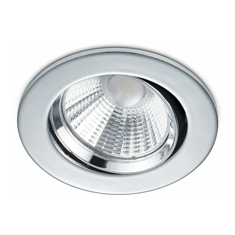 foto del prodotto giordanoshop illuminazione da incasso da interno a led in metallo cromo