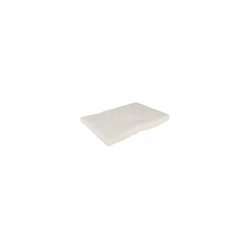 foto del prodotto giordanoshop lana in fibra di ceramica 30x20x2,5 cm ricambio per bruciatore camino a bioetanolo bianco