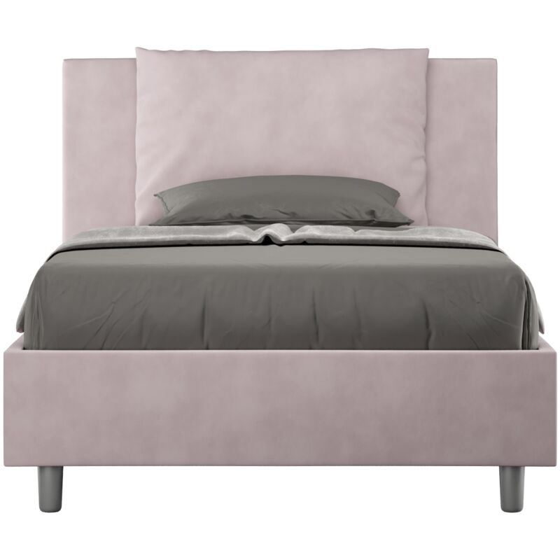 foto del prodotto giordanoshop letto 1 piazza e mezzo 120x190 cm con rete antea glicine