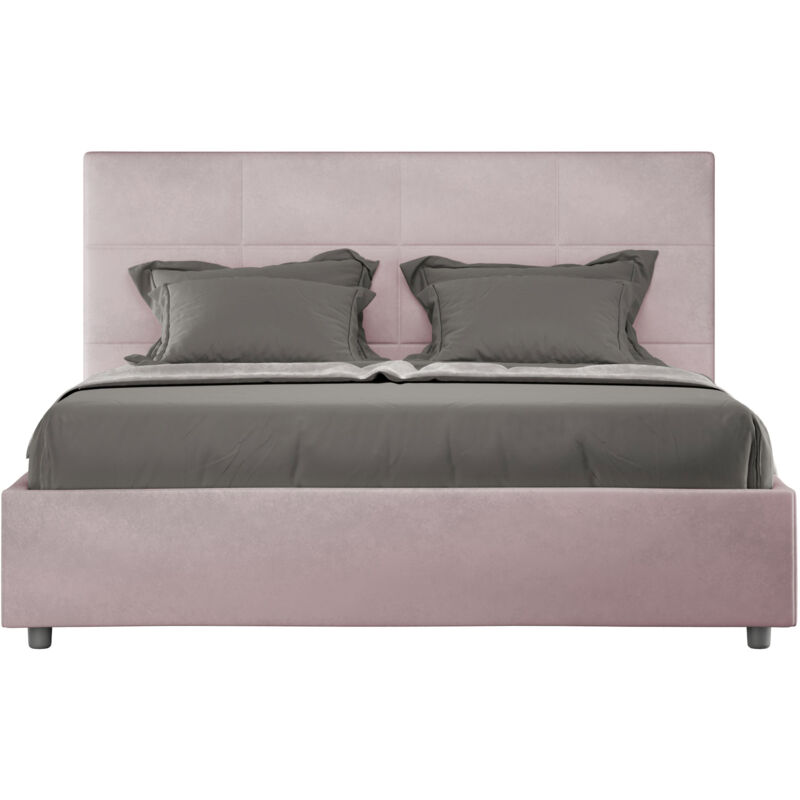 foto del prodotto giordanoshop letto matrimoniale 160x210 cm senza rete mika glicine