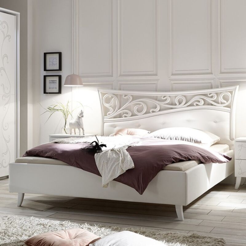 foto del prodotto giordanoshop letto matrimoniale 171x205x114 cm in legno ararat