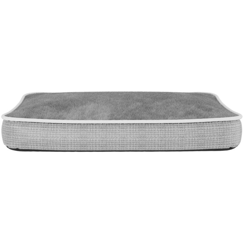 foto del prodotto giordanoshop maxi cuscino imbottito per cani e gatti 78x58x12cm grigio chiaro