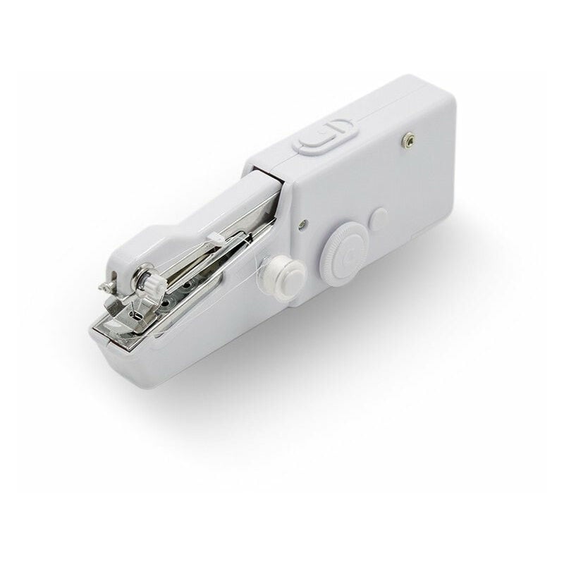 foto del prodotto giordanoshop mini macchina per cucire portatile cucitrice da viaggio bianca