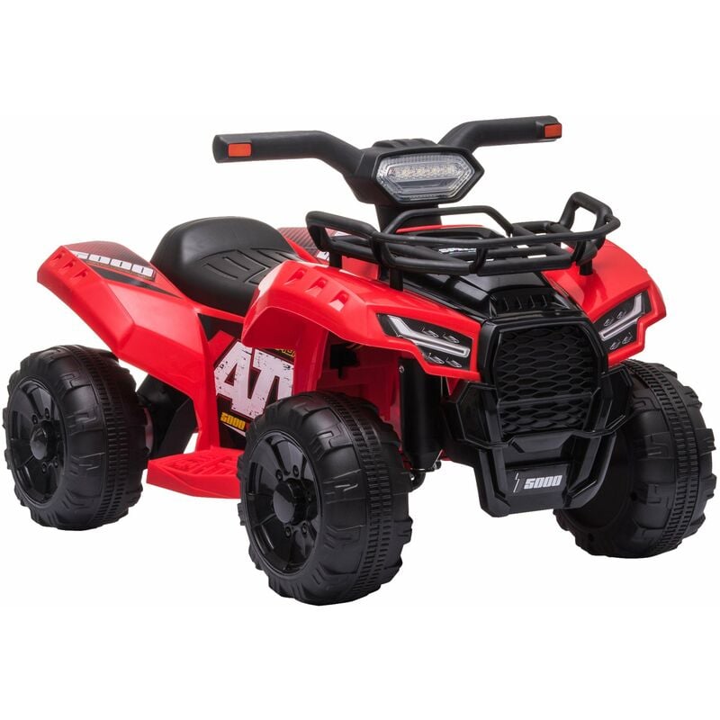 foto del prodotto giordanoshop mini quad elettrico per bambini 6v rosso
