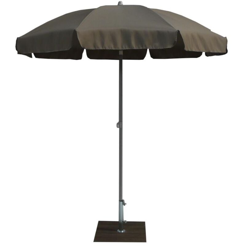 foto del prodotto giordanoshop ombrellone da giardino 2 m palo 33 mm in acciaio maffei borgo beige