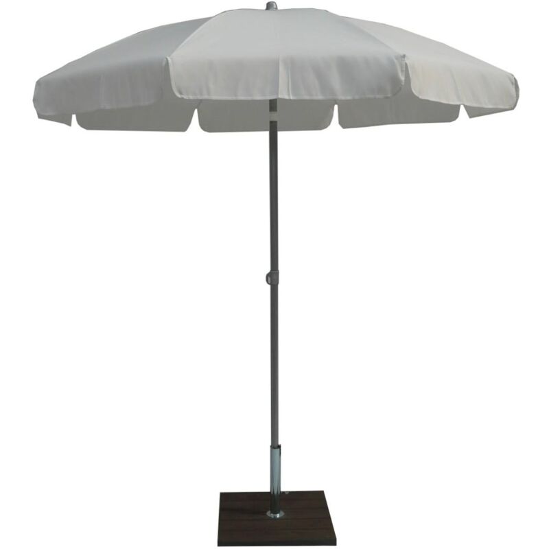 foto del prodotto giordanoshop ombrellone da giardino 2 m palo 33 mm in acciaio maffei borgo bianco