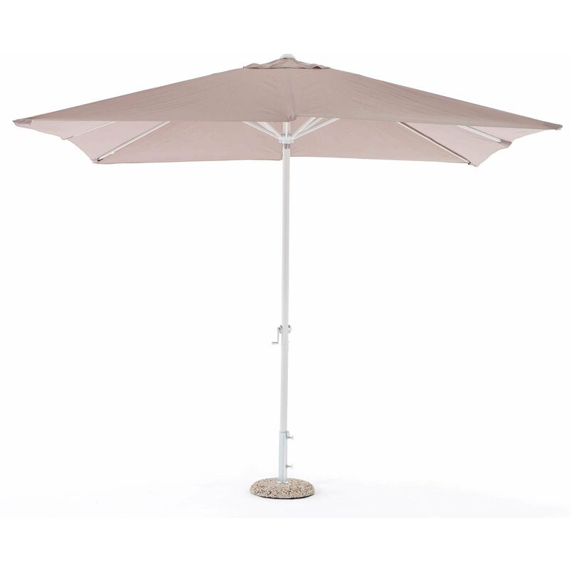 foto del prodotto giordanoshop ombrellone da giardino 3x2 m palo 38 mm in alluminio e poliestere garden grigio