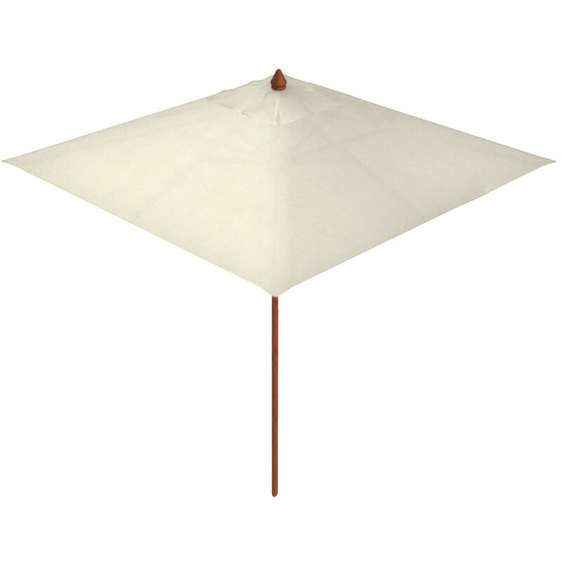 foto del prodotto giordanoshop ombrellone da giardino quadrato 3,5x3,5m palo in legno ecr 