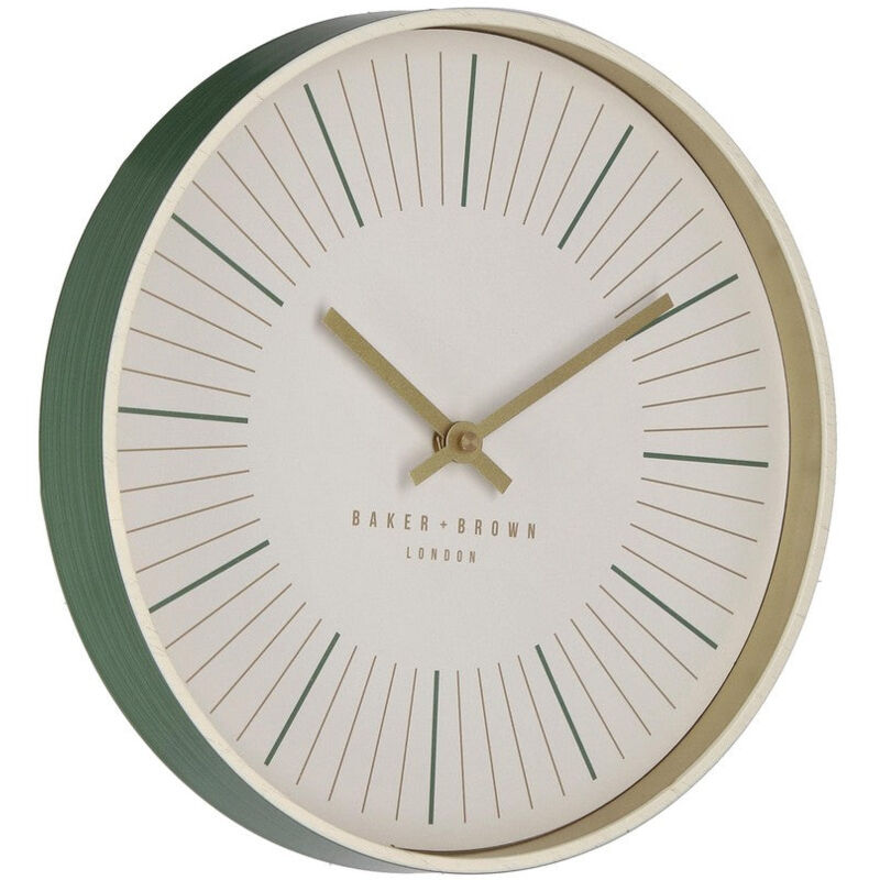 foto del prodotto giordanoshop orologio da parete 30x4,5 cm in plastica whatever bianco