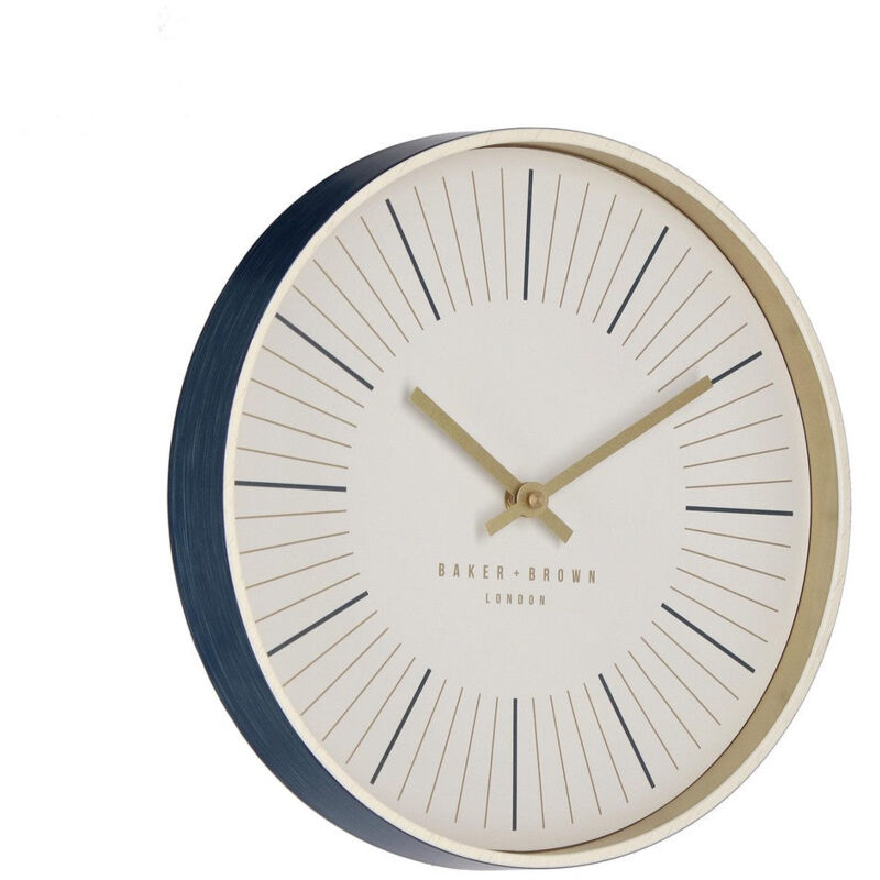foto del prodotto giordanoshop orologio da parete 30x4,5 cm in plastica whatever bianco
