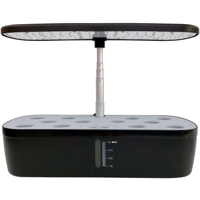 foto del prodotto giordanoshop orto idroponico da interno 20w 4 litri con luce led