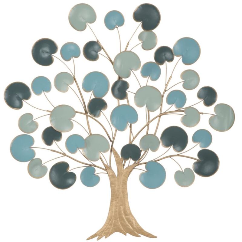 foto del prodotto giordanoshop pannello apple 89x2,5x90 cm in ferro azzurro