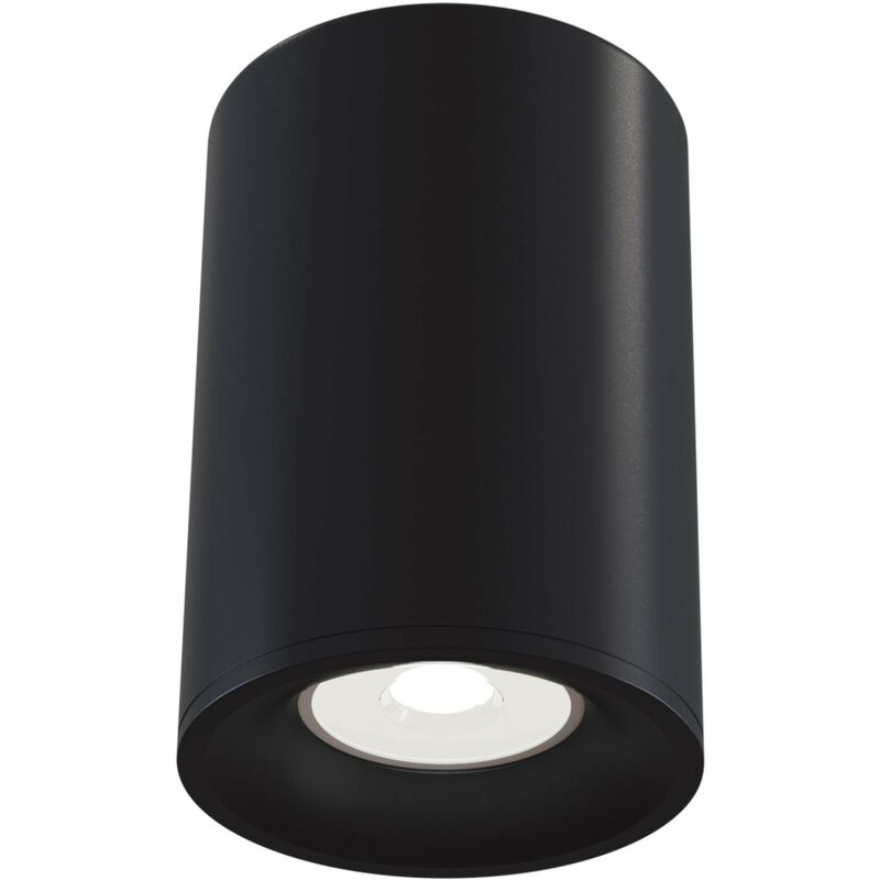 foto del prodotto giordanoshop plafoniera ceiling wall in alluminio alfa nero