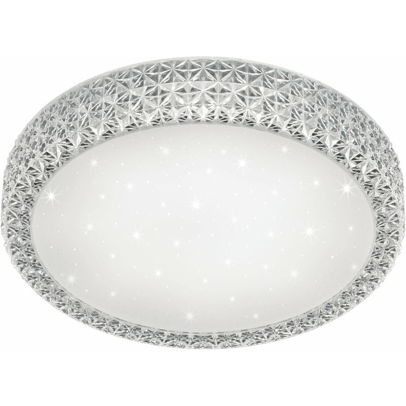 foto del prodotto giordanoshop plafoniera da interno a led in acrilico bianco