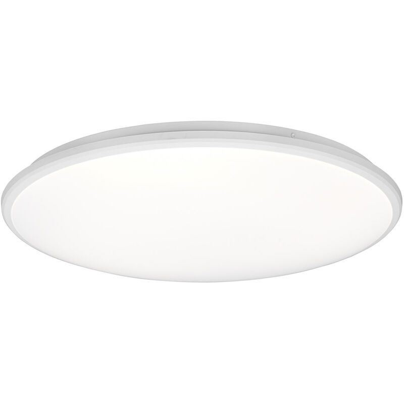 foto del prodotto giordanoshop plafoniera da interno a led in plastica bianco opaco